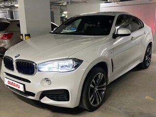 2018 BMW X6 30d II (F16), белый, 4600000 рублей, вид 1