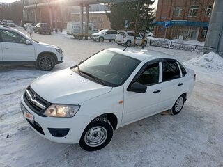 2015 Lada (ВАЗ) Granta I, белый, 590000 рублей, вид 1
