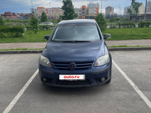 2008 Volkswagen Golf Plus I, синий, 320000 рублей