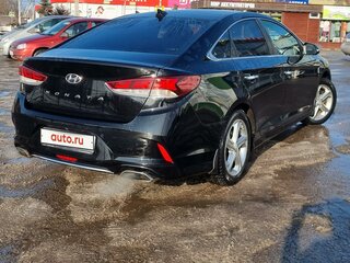 2017 Hyundai Sonata VII (LF) Рестайлинг, чёрный, 1700000 рублей, вид 2