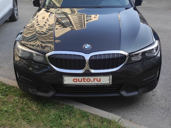 2020 BMW 3 серии 318d VII (G2x), чёрный, 3000000 рублей - вид 1