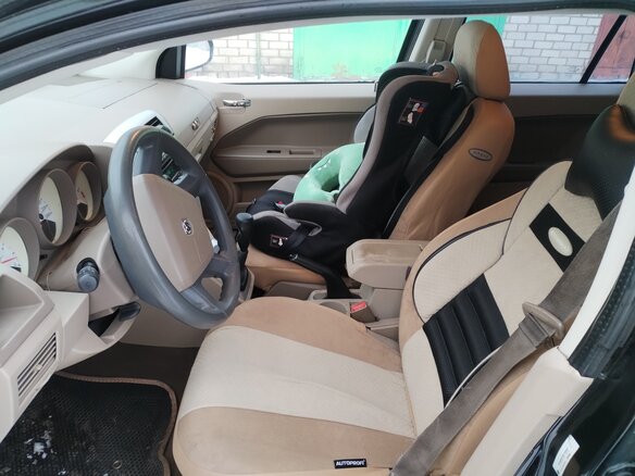 2008 Dodge Caliber I, чёрный, 570000 рублей - вид 5