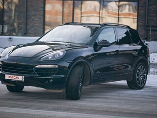 2011 Porsche Cayenne Diesel II (958), чёрный, 2500000 рублей, вид 1