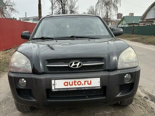 2005 Hyundai Tucson I, чёрный, 650000 рублей, вид 1