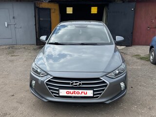 2017 Hyundai Elantra VI (AD), серый, 1400000 рублей, вид 1