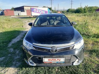 2018 Toyota Camry VII (XV50) Рестайлинг 2, чёрный, 1700000 рублей, вид 1