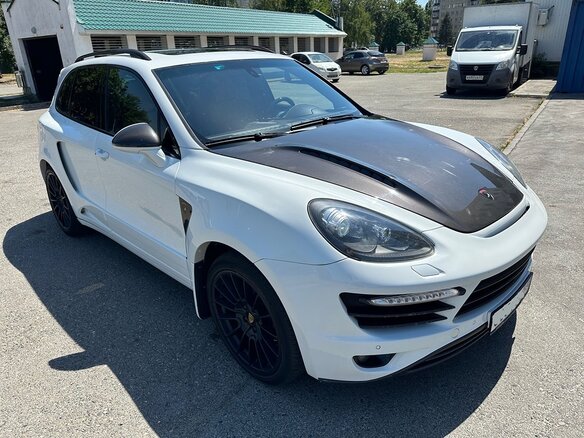 2013 Porsche Cayenne S Diesel II (958), белый, 3990000 рублей - вид 1