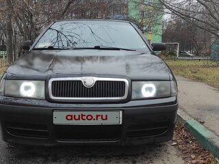 2008 Skoda Octavia I (A4) Рестайлинг, чёрный, 900000 рублей, вид 2