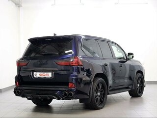 2019 Lexus LX 570 III Рестайлинг 2, синий, 9300000 рублей, вид 5