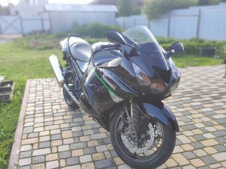 2006 Kawasaki ZZR 1400, чёрный, 700000 рублей, вид 3