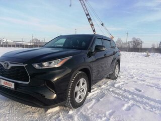 2022 Toyota Highlander IV (XU70), чёрный, 5600000 рублей, вид 1