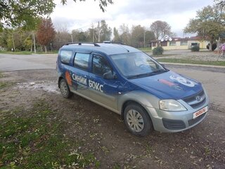 2013 Lada (ВАЗ) Largus I, серебристый, 600000 рублей, вид 3