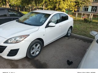 2009 Mazda 3 II (BL), белый, 910000 рублей, вид 1