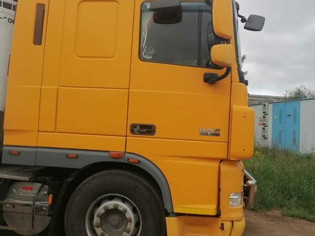 2010 DAF XF 105, жёлтый, 6000000 рублей, вид 1