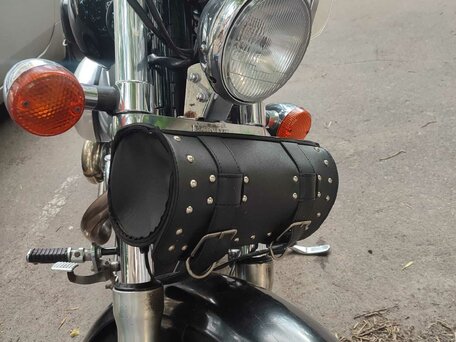 1993 Honda Steed 400, чёрный, 320000 рублей, вид 4