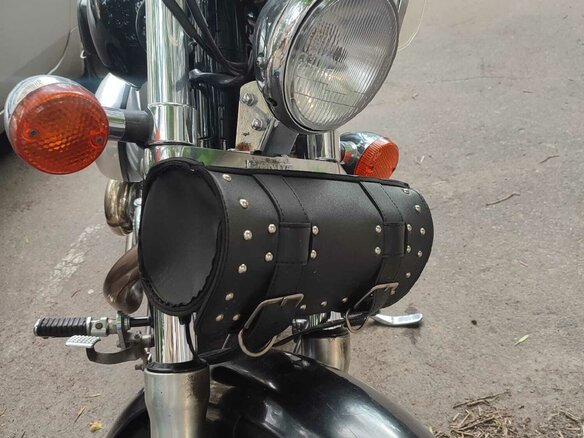 1993 Honda Steed 400, чёрный, 320000 рублей - вид 3