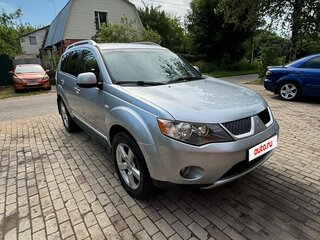 2008 Mitsubishi Outlander II, серебристый, 980000 рублей, вид 4
