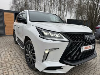 2019 Lexus LX 570 III Рестайлинг 2, белый, 9500000 рублей, вид 1