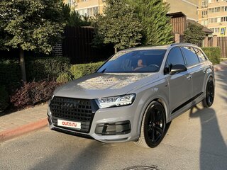 2019 Audi Q7 II (4M), белый, 6200000 рублей, вид 4