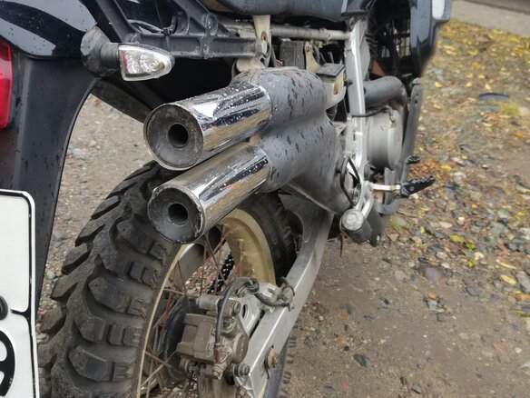1991 Honda Transalp 400, чёрный, 255000 рублей - вид 19