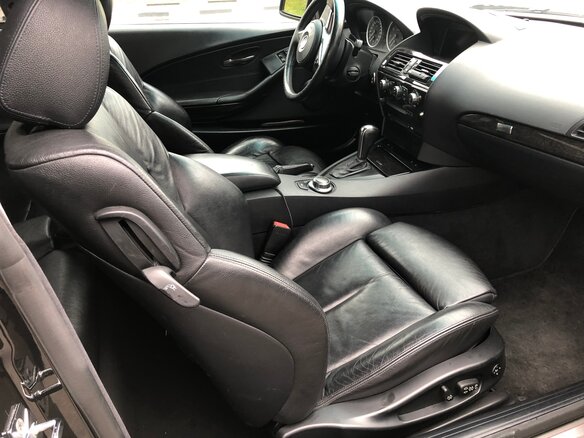 2007 BMW 6 серии 650i II (E63/E64), чёрный, 2250000 рублей - вид 9