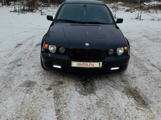 2003 BMW 3 серии Compact 318i IV (E46) Рестайлинг, чёрный, 595000 рублей, вид 2