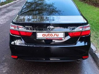 2015 Toyota Camry VII (XV50) Рестайлинг, чёрный, 2175000 рублей, вид 5