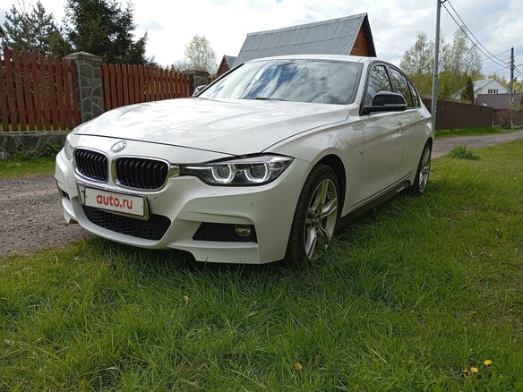 2018 BMW 3 серии 330i xDrive VI (F3x) Рестайлинг, белый