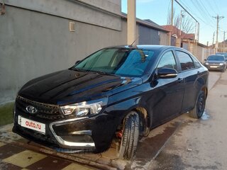 2016 Lada (ВАЗ) Vesta I, чёрный, 755000 рублей, вид 1