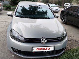 2012 Volkswagen Golf VI, серебристый, 1100000 рублей, вид 1