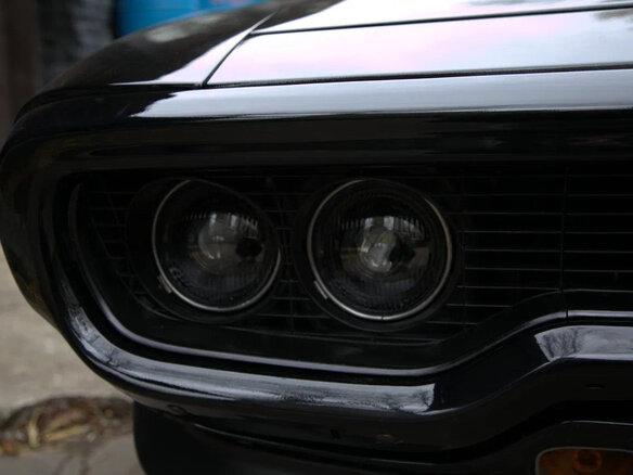 1972 Plymouth Road Runner II, чёрный - вид 5
