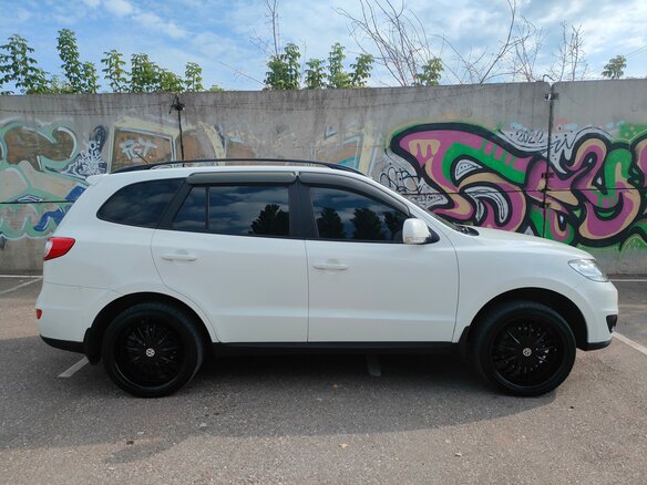 2011 Hyundai Santa Fe II Рестайлинг, белый, 1275000 рублей - вид 3