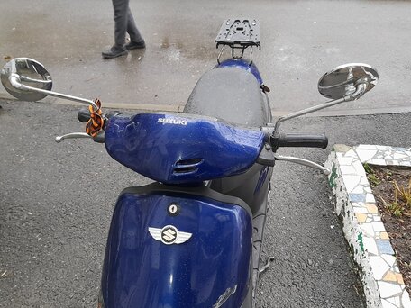 1998 Suzuki Lets 2, синий, 66600 рублей, вид 1
