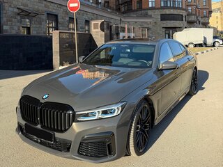 2019 BMW 7 серии 750i xDrive VI (G11/G12) Рестайлинг, серый, 9850000 рублей, вид 1