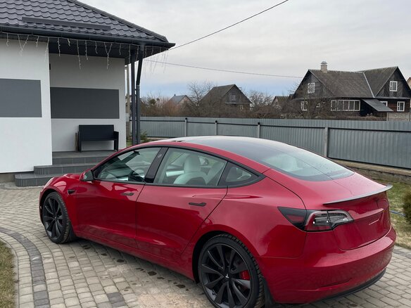 2020 Tesla Model 3 Performance I, красный, 3720000 рублей - вид 8