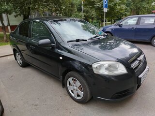 2011 Chevrolet Aveo I Рестайлинг, чёрный, 590000 рублей, вид 2