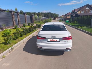 2021 Audi A6 45 TFSI V (C8), белый, 3650000 рублей, вид 4