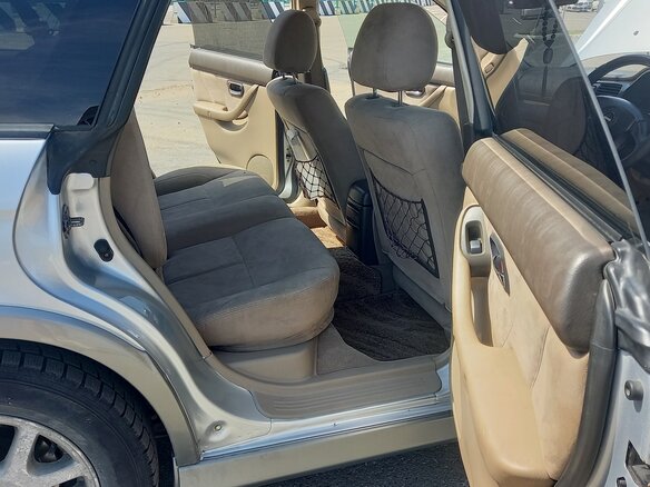 2001 Subaru Legacy Lancaster III, серебристый, 1000000 рублей - вид 34