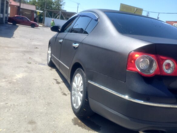 2008 Volkswagen Passat B6, синий, 820000 рублей - вид 6