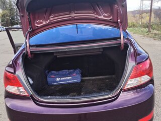 2012 Hyundai Solaris I, фиолетовый, 950000 рублей, вид 4