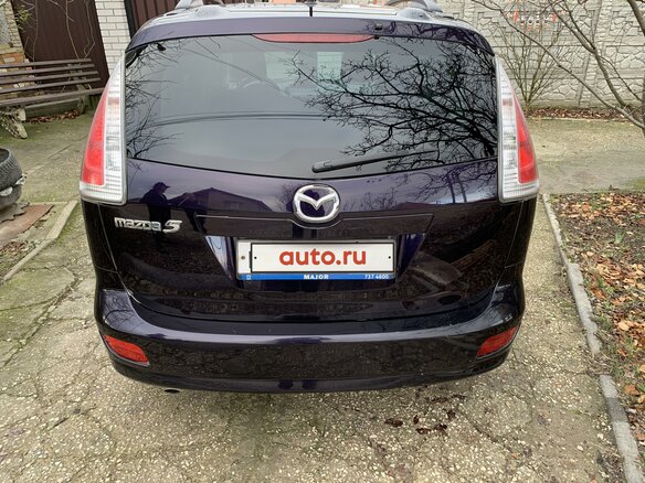 2008 Mazda 5 I (CR) Рестайлинг, фиолетовый, 990000 рублей - вид 2