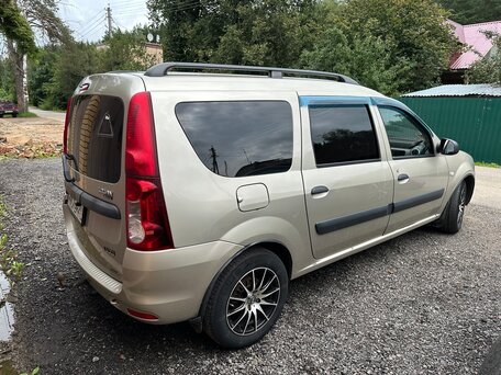 2012 Renault Logan MCV 7 Seat I Рестайлинг, бежевый, 650000 рублей, вид 3