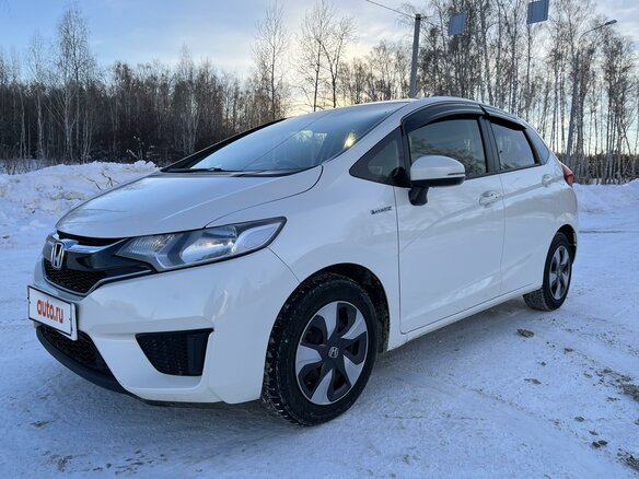 2016 Honda Fit III, белый, 1250000 рублей