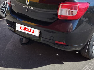 2017 Renault Logan II, чёрный, 1100000 рублей, вид 4