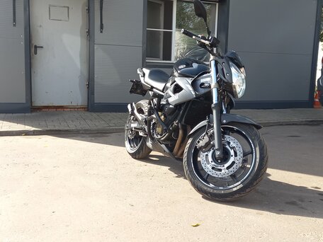 2009 Yamaha XJ6 (FZ6R), чёрный, 450000 рублей, вид 2