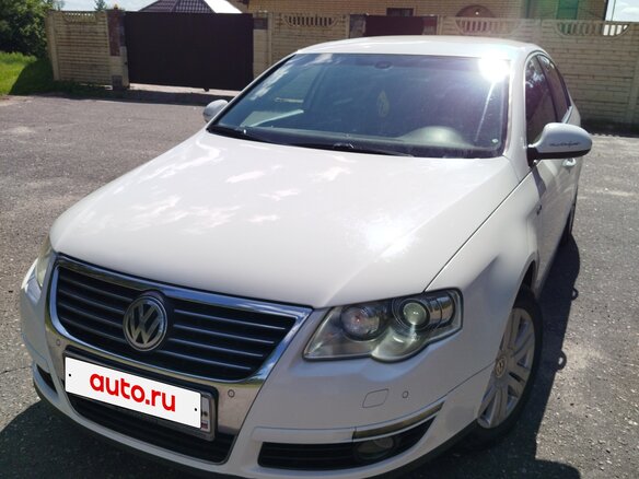 2010 Volkswagen Passat B6, белый, 780000 рублей - вид 8
