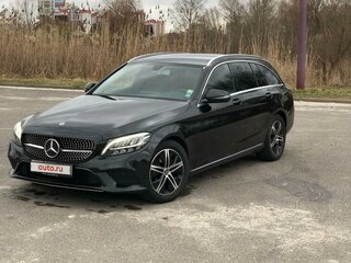 2019 Mercedes-Benz C-Класс 180 d IV (W205) Рестайлинг, чёрный, 2012244 рублей, вид 2