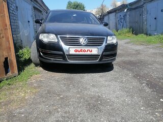 2005 Volkswagen Passat B6, чёрный, 690000 рублей, вид 3