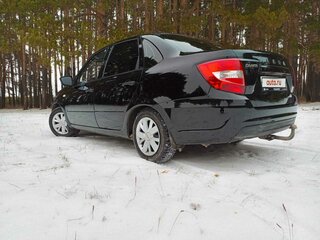 2021 Lada (ВАЗ) Granta I Рестайлинг, чёрный, 500000 рублей, вид 4