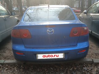 2004 Mazda 3 I (BK), синий, 350000 рублей, вид 4